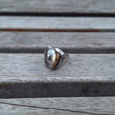 Masa perłowa - pierścionek regulowany