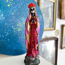 Matka Boska Meksykańska Santa Muerte Leopard L