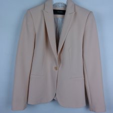 Zara Basic klasyczny żakiet pudrowy róż / XS