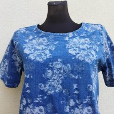 DENIM CO - BAWEŁNIANA SUKIENKA/TUNIKA