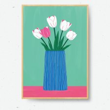 Ilustracja Tulipany