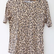 T-shirt leopard print bluzka w panterkę