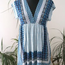 Tunika Boho Rayon roz 36/38