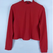 Marks & Spencer bluzka red zip 12 / 40