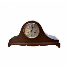 Zegar kominkowy, w stylu art deco, czapka Napoleona, Niemcy, lata 30.