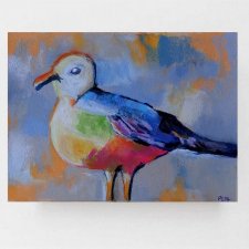Ptak- rysunek pastele