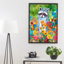 Plakat - Kolorowy szop 40x50 cm