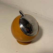 Popielniczka metalowa kula PRL mała