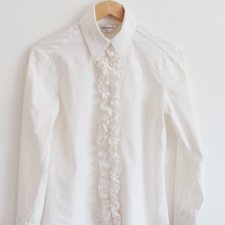 Jakościowa biała koszula vintage TOPSHOP