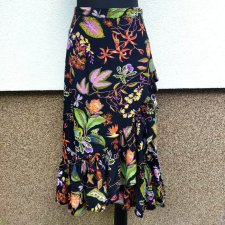 H&M - WZORZYSTA SPÓDNICA