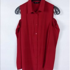 New Look koszulowa bluzka odkryte ramiona 8 / 36