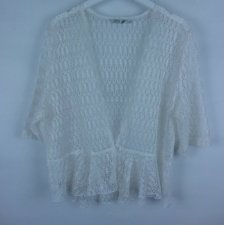 Emma Blake koronkowa bluzka z baskinką / XL - 52
