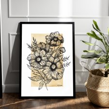 FLOWER - 2 wydruk