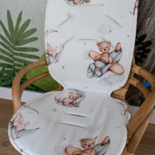 wkładka do wózka spacerowego do spacerówki bambus siateczka 3d dystansowa