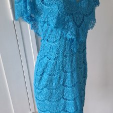 Koronkowa sukienka w stylu boho, rozmiar S