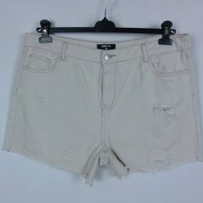 Denim by TU spodenki jeans ecru 18 / 46