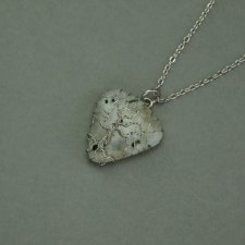 Wisiorek agat drzewny drzewo życia wire wrapping, stal chirurgiczna