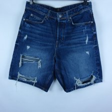 River Island męskie spodenki jeans dziury / 34 EUR 86