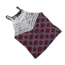 Kolorowy Top Boho Hippie