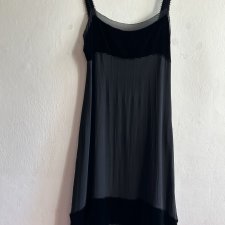 Vintage Silk : NOA  NOA : elegancka firmowa pięknie uszyta sukienka jedwabna