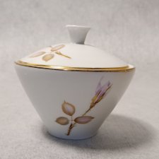 Hutschenreuther Samotna Róża Cukiernica Selb Rosenthal Cukierniczka