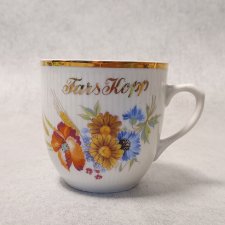 Porcelanowy Kubek dla Taty Prezent dla Ojca Czechoslovakia