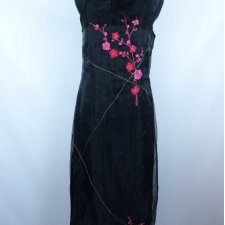 In Wear sukienka maxi organza haft 12 / 38