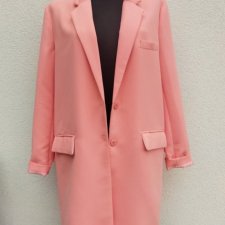 AMISU - KORALOWY  PŁASZCZ