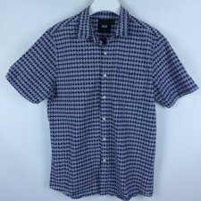 ASOS męska koszula bawełna krótkie rękawy / M