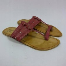 River Island skórzane klapki skóra 6 / 39 25,5 cm