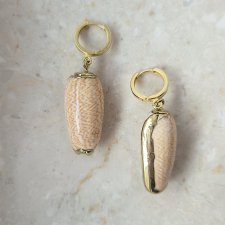 kolczyki SAND SEASHELLS