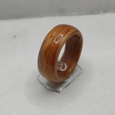 Drewniany Pierścionek z Drzewa TEAK