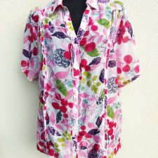 FRANK WALDER - WZORZYSTA BLUZKA