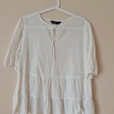 F&F XXXL 46 100% bawełna bluzka zwiewna boho