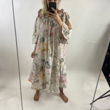 kwiatowa bawełniana