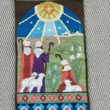 Kilim makatka świąteczna