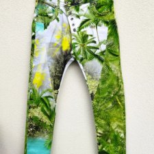 PLEASE MADE IN ITALY  - SPODNIE