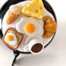 czarny dzwonek BREAKFAST LIMITED