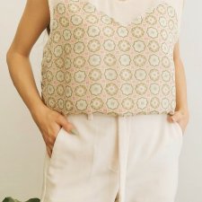 top we wzorki z wiskozy L