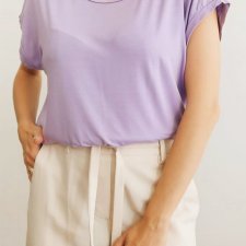 Liliowa bluzka L Terra di Siena