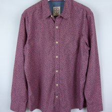 Fat Face koszula w drobne kwiatki casual bawełna / L