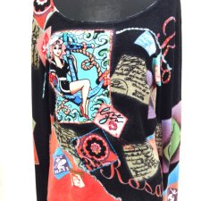 TWENTY -  WZORZYSTY SWETER