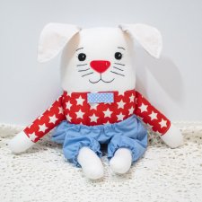 Zakręcony królik - Tadziu - 39 cm