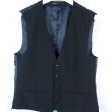 Next elegancka czarna kamizelka - 42R / 107 cm