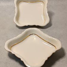 VIKTORIA Patery Zestaw Pater Dwie Patery Salaterki Czecholowacja