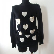 MEMORY&CO - SWETER Z PEREŁKAMI