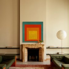 Obraz na płótnie - Abstrakcja Josef Albers, reprodukcja