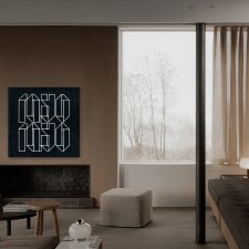 Obraz na płótnie - Abstrakcja Omar Rayo, reprodukcja