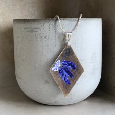 Naszyjnik Purpurowy Kwiat