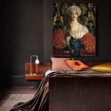 Obraz na płótnie - Frank Cadogan Cowper Blue Bird, niebieski ptak, reprodukcja